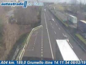 Slika pregleda web-kamere Grumello del Monte - A04 - KM 189,0